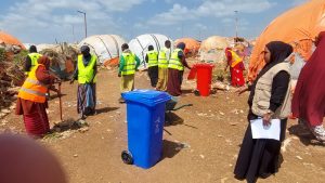 Waste management services including solid waste disposal and proper sewage handling